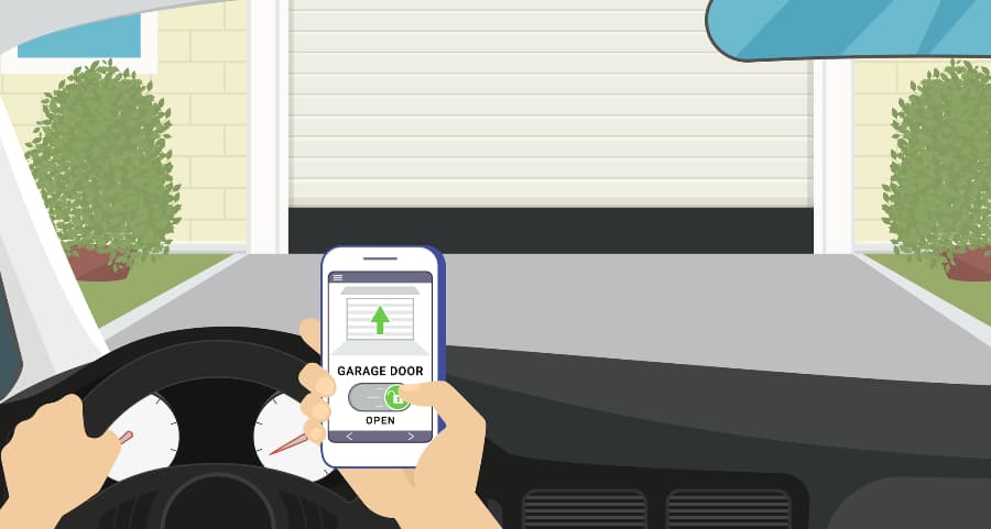Garage door automation tips for Arlington